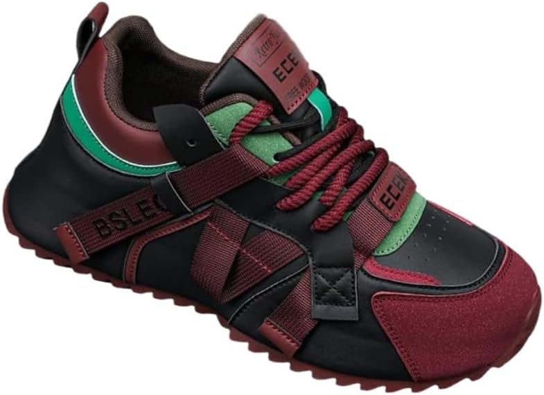 Мужские кроссовки большого размера с утолщенной подошвой Clolinde, черный/красный
Мужские кроссовки большого размера с утолщенной подошвой Clolinde, черный/красный