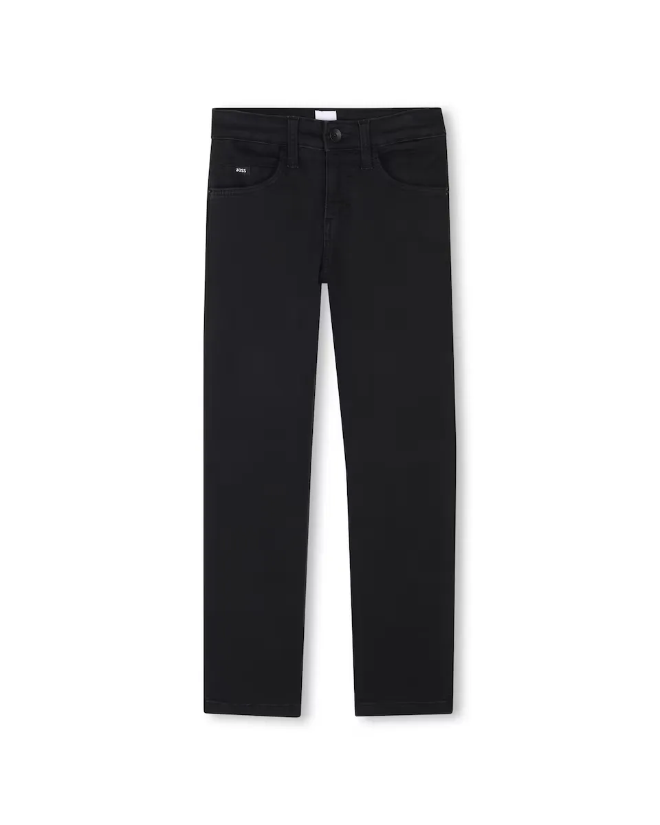 Джинсы для мальчиков в простом черном цвете BOSS Kidswear, чёрный
Джинсы для мальчиков в простом черном цвете BOSS Kidswear, чёрный