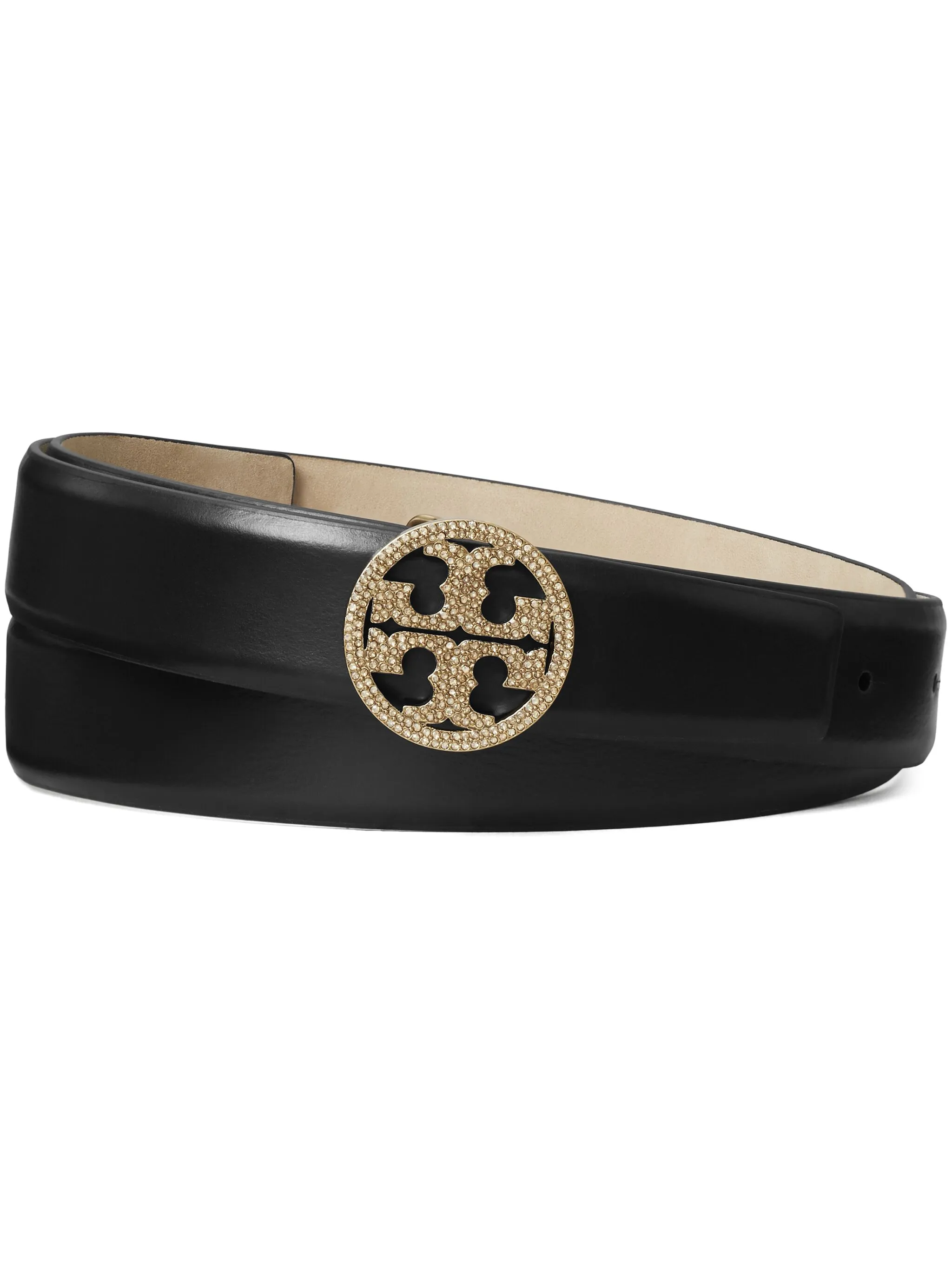 Ремень Miller с кристаллами Tory Burch, черный
Ремень Miller с кристаллами Tory Burch, черный