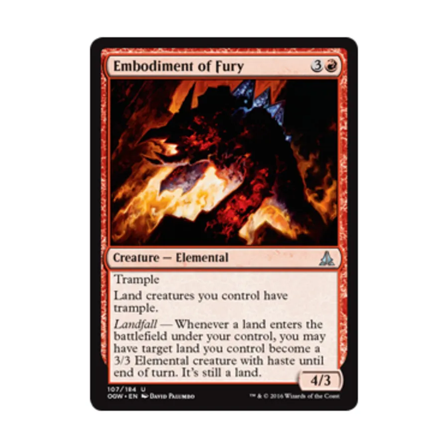 CCG Воплощение ярости (U), MTG - Oath of the Gatewatch
CCG Воплощение ярости (U), MTG - Oath of the Gatewatch