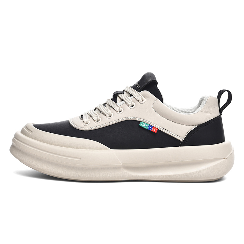 Износостойкие низкие повседневные туфли для мужчин CARTELO, Beige Black
Износостойкие низкие повседневные туфли для мужчин CARTELO, Beige Black