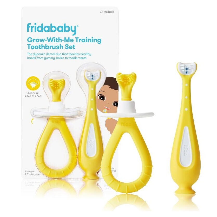 Набор: тренировочные щетки Frida Grow-With-Me, 2 шт/1 упаковка
Набор: тренировочные щетки Frida Grow-With-Me, 2 шт/1 упаковка