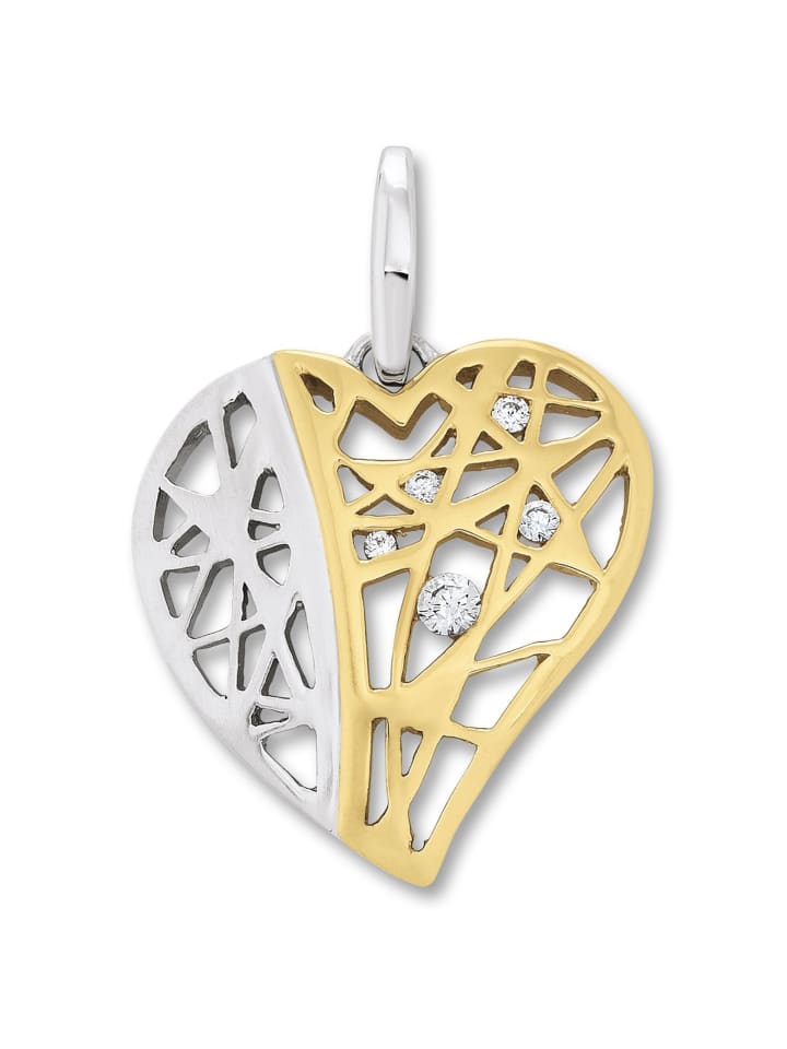 ONE ELEMENT Кулон в форме сердца с цирконием в серебре 925 пробы
ONE ELEMENT Кулон в форме сердца с цирконием в серебре 925 пробы