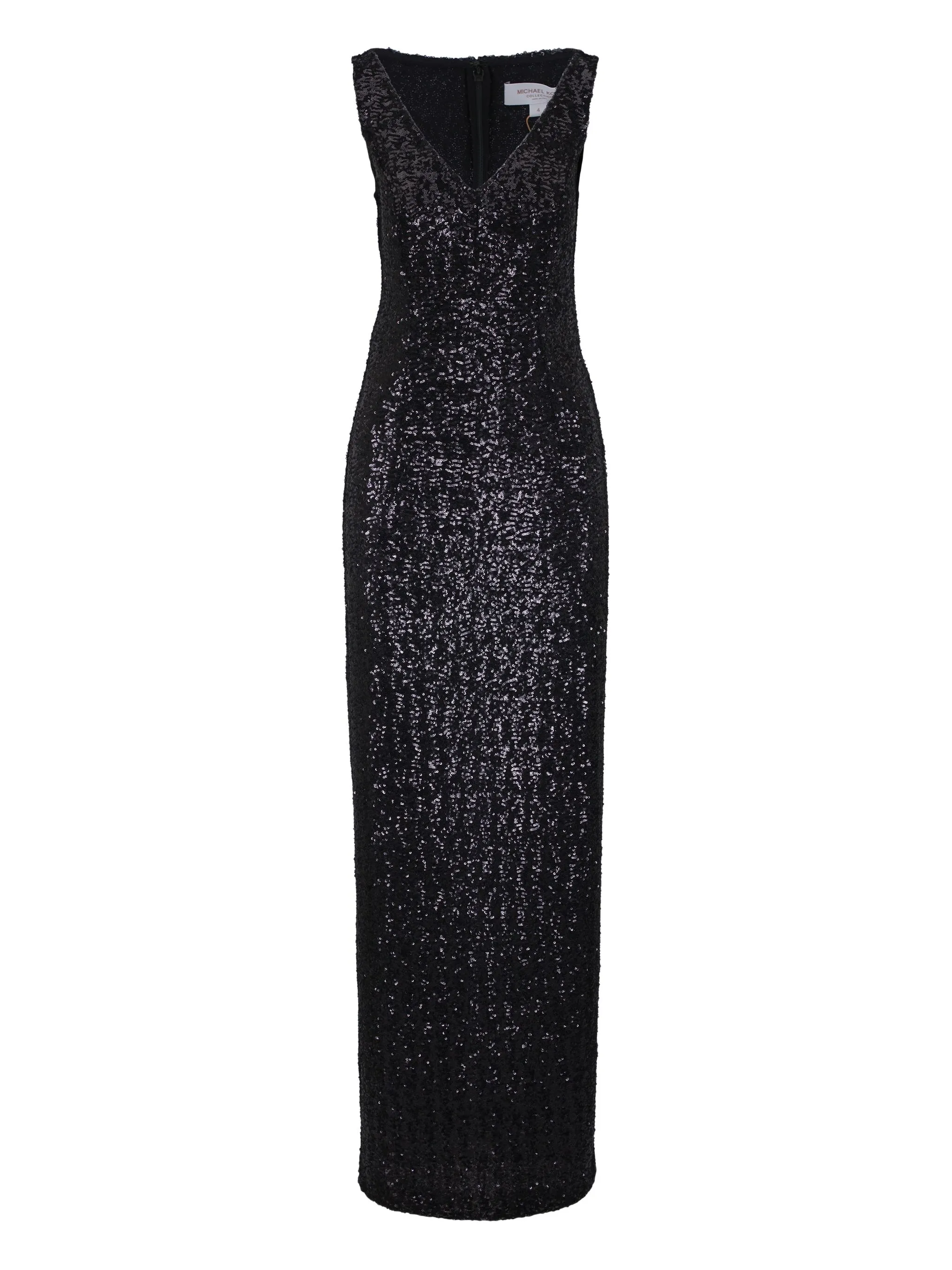 Платье с V-образным вырезом и пайетками Michael Kors, черный
Платье с V-образным вырезом и пайетками Michael Kors, черный