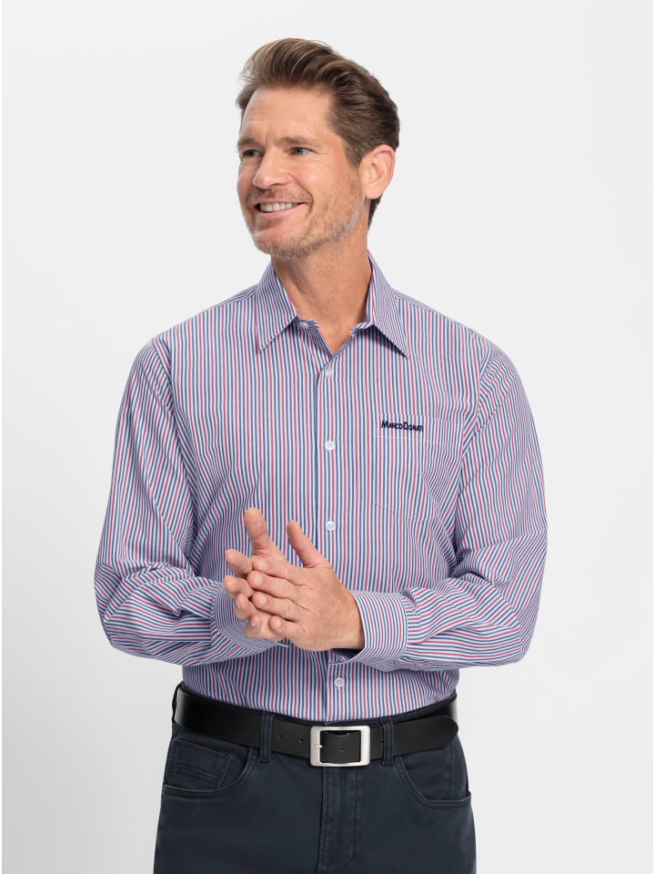 Рубашка с длинными рукавами из денима синего цвета с клубничными полосками WITT WEIDEN
Рубашка с длинными рукавами из денима синего цвета с клубничными полосками WITT WEIDEN