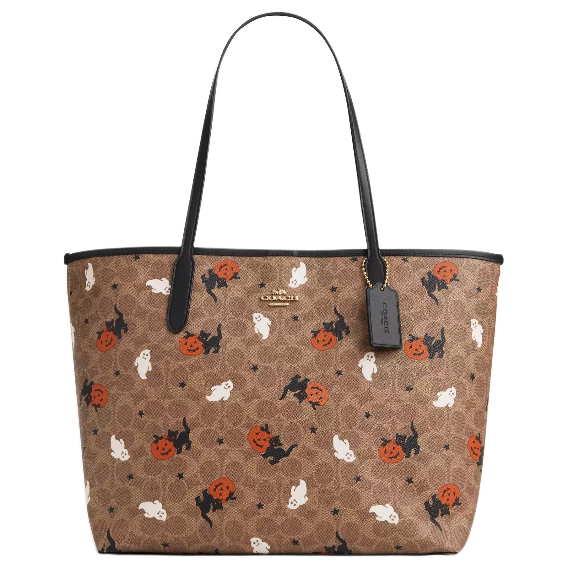 COACH Городская сумка-шоппер из прорезиненного хлопка
COACH Городская сумка-шоппер из прорезиненного хлопка