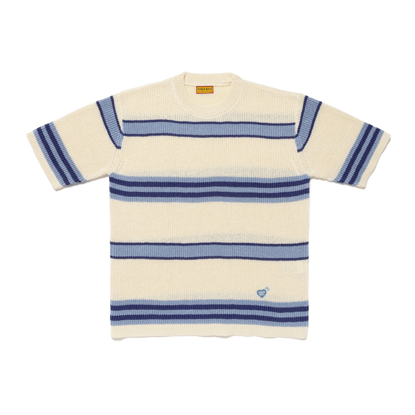 Striped Crewneck Knit T shirt HUMAN MADE, синий
Striped Crewneck Knit T shirt HUMAN MADE, синий