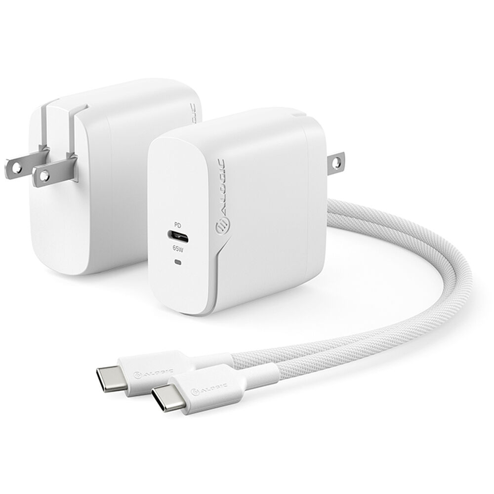 Зарядное устройство ALOGIC 65W USB-C PD GaN Charger with Charging Cable WCG1X65-US
Зарядное устройство ALOGIC 65W USB-C PD GaN Charger with Charging Cable WCG1X65-US