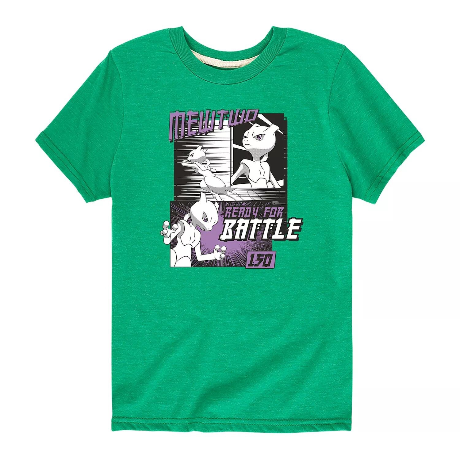 Футболка с рисунком Pokemon Mewtwo Battle для мальчиков 8–20 лет Pokemon, зеленый
Футболка с рисунком Pokemon Mewtwo Battle для мальчиков 8–20 лет Pokemon, зеленый