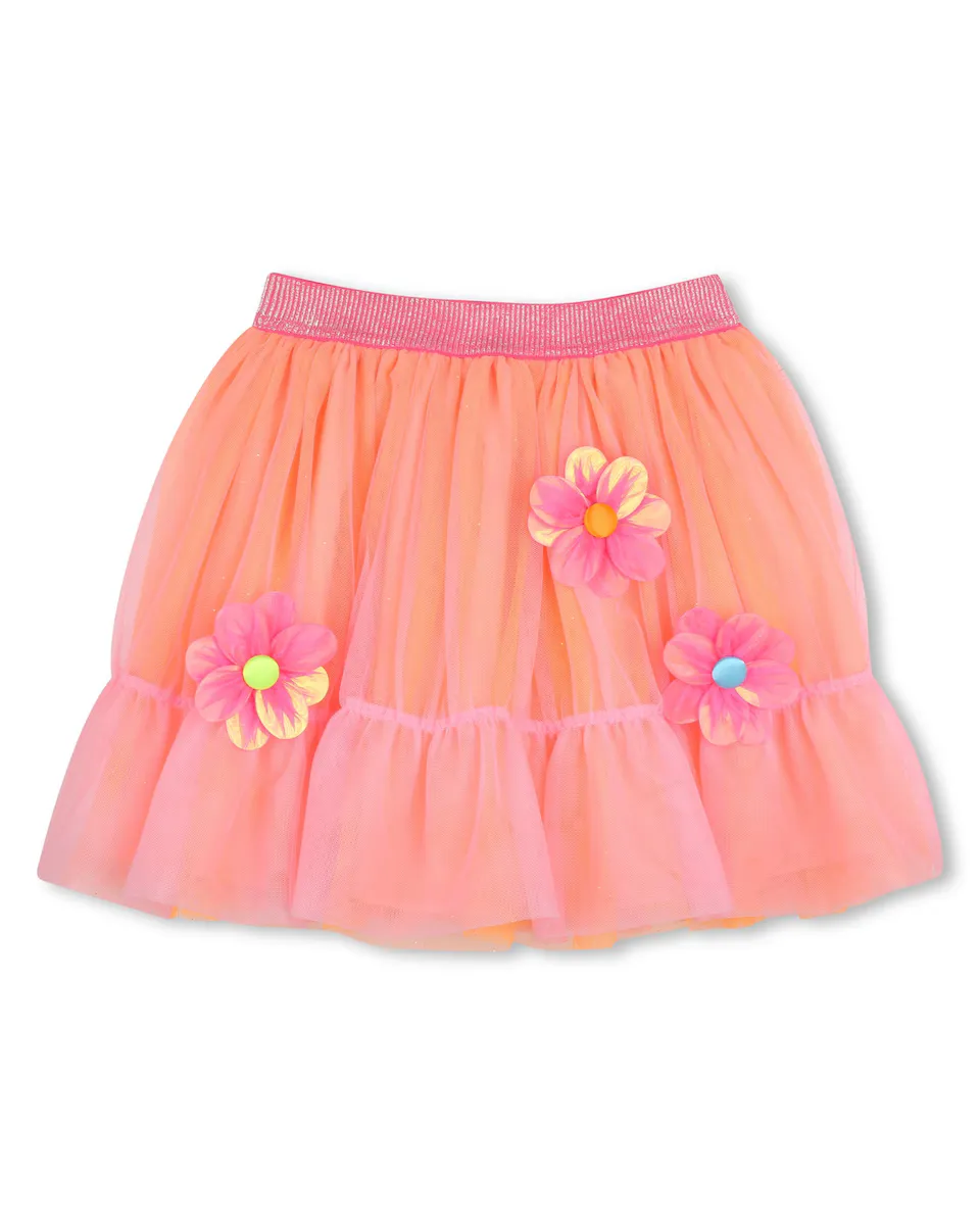 Юбка для девочки с цветами и эластичной талией Billieblush, цвет Rosa
Юбка для девочки с цветами и эластичной талией Billieblush, цвет Rosa
