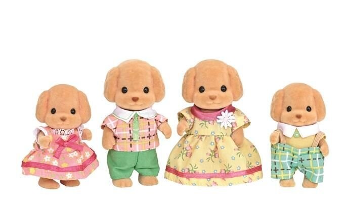 Sylvanian Families, коллекционные фигурки, набор «Семья пуделей»
Sylvanian Families, коллекционные фигурки, набор «Семья пуделей»