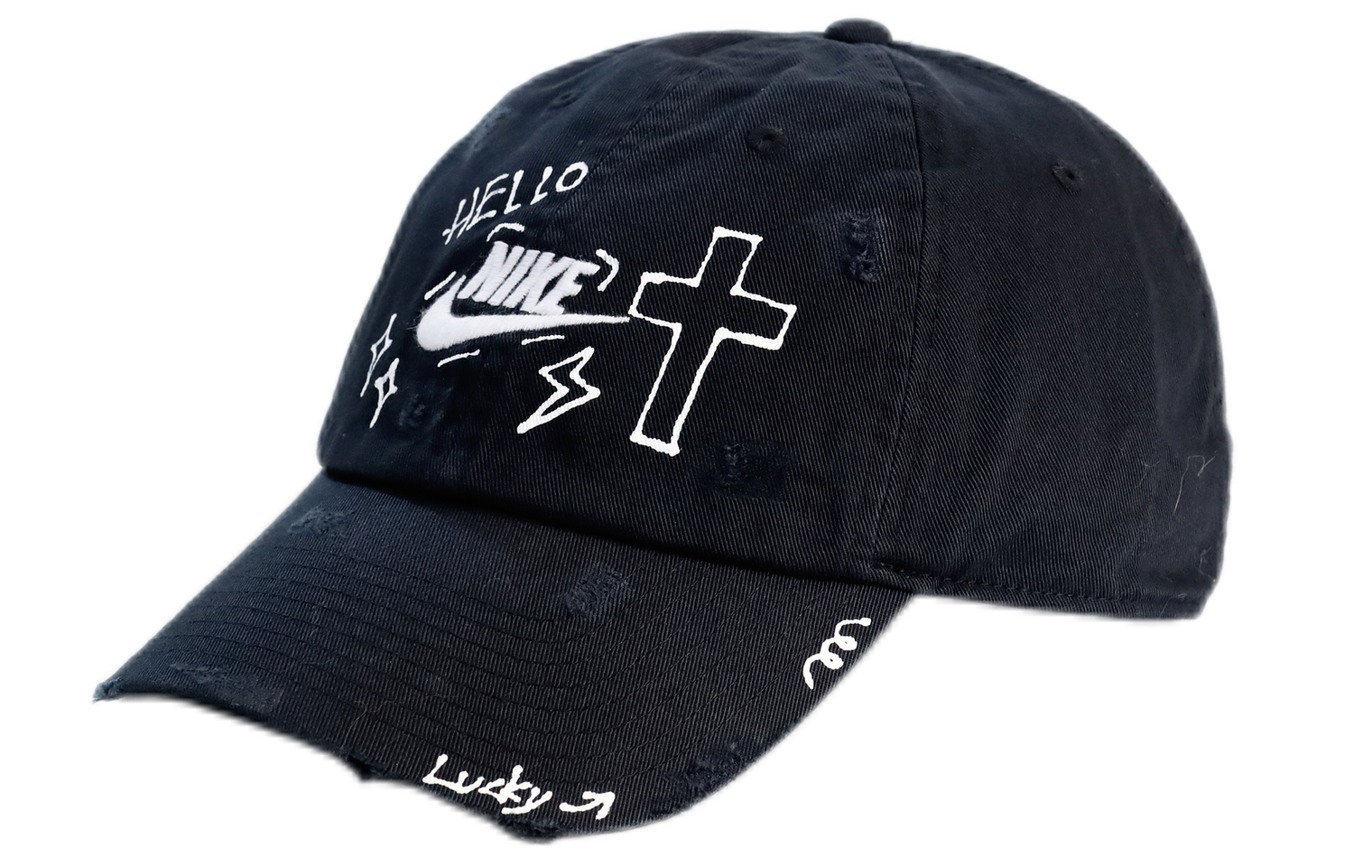 Nike Хлопковая бейсболка унисекс, Black
Nike Хлопковая бейсболка унисекс, Black