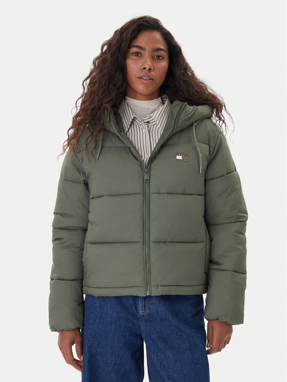 Зимняя куртка regular fit DW0DW21625 Tommy Jeans, зеленый
Зимняя куртка regular fit DW0DW21625 Tommy Jeans, зеленый