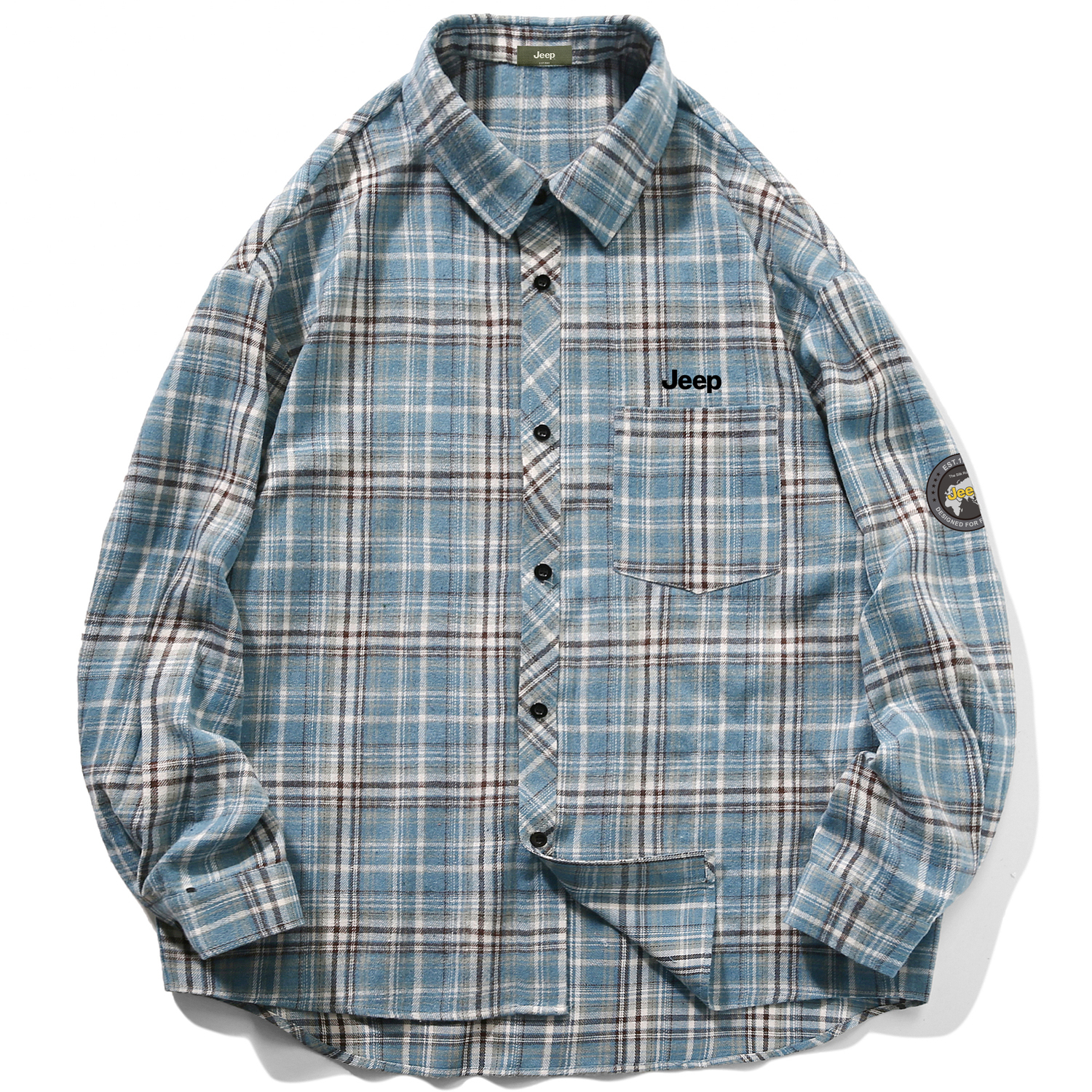 Футболка унисекс Jeep, желтая клетка
Футболка унисекс Jeep, желтая клетка