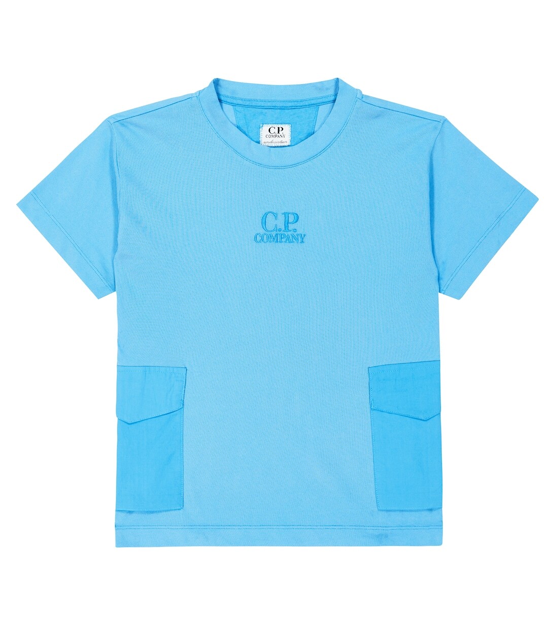 Футболка из хлопкового джерси с логотипом u16 C.P. Company, синий
Футболка из хлопкового джерси с логотипом u16 C.P. Company, синий