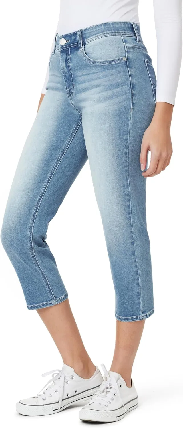 Angels Forever Young Women's Everluxe Sculpt Straight 23.5" Crop Jeans
Angels Forever Young Women's Everluxe Sculpt Straight 23.5" Crop Jeans