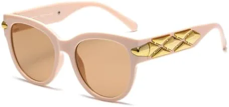 Женские солнцезащитные очки в стиле ретро, винтажные модные солнцезащитные очки для женщин, зеркальные, для улицы, защита от УФ-излучения UV400 MTZJH, Pink Brown
Женские солнцезащитные очки в стиле ретро, винтажные модные солнцезащитные очки для женщин, зеркальные, для улицы, защита от УФ-излучения UV400 MTZJH, Pink Brown