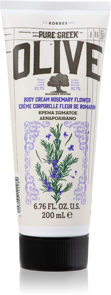 Увлажняющий крем для тела с оливковым маслом и экстрактом греческой оливы и розмарина Korres, 200 мл
Увлажняющий крем для тела с оливковым маслом и экстрактом греческой оливы и розмарина Korres, 200 мл