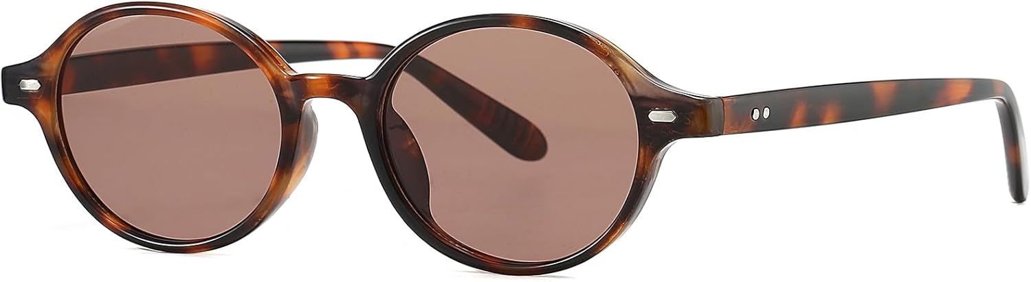 Ретро овальные солнцезащитные очки для женщин и мужчин, модные круглые солнцезащитные очки для маленького лица в винтажном стиле 90-х с защитой UV400 YouthMall, A2 Tortoise/Brown
Ретро овальные солнцезащитные очки для женщин и мужчин, модные круглые солнцезащитные очки для маленького лица в винтажном стиле 90-х с защитой UV400 YouthMall, A2 Tortoise/Brown