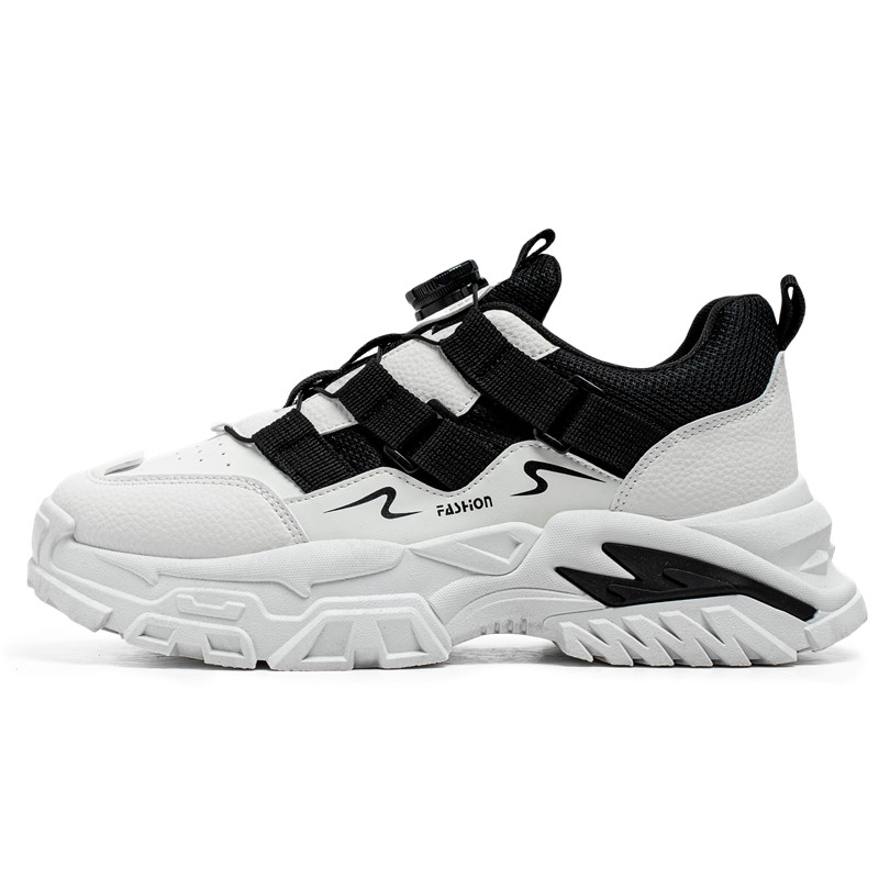 JANECO Антискользящие и износостойкие дышащие массивные низкие кроссовки мужские - белый черный, цвет White Black
JANECO Антискользящие и износостойкие дышащие массивные низкие кроссовки мужские - белый черный, цвет White Black