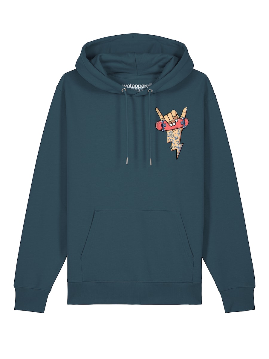 Толстовка Watapparel Skateboard, синий
Толстовка Watapparel Skateboard, синий