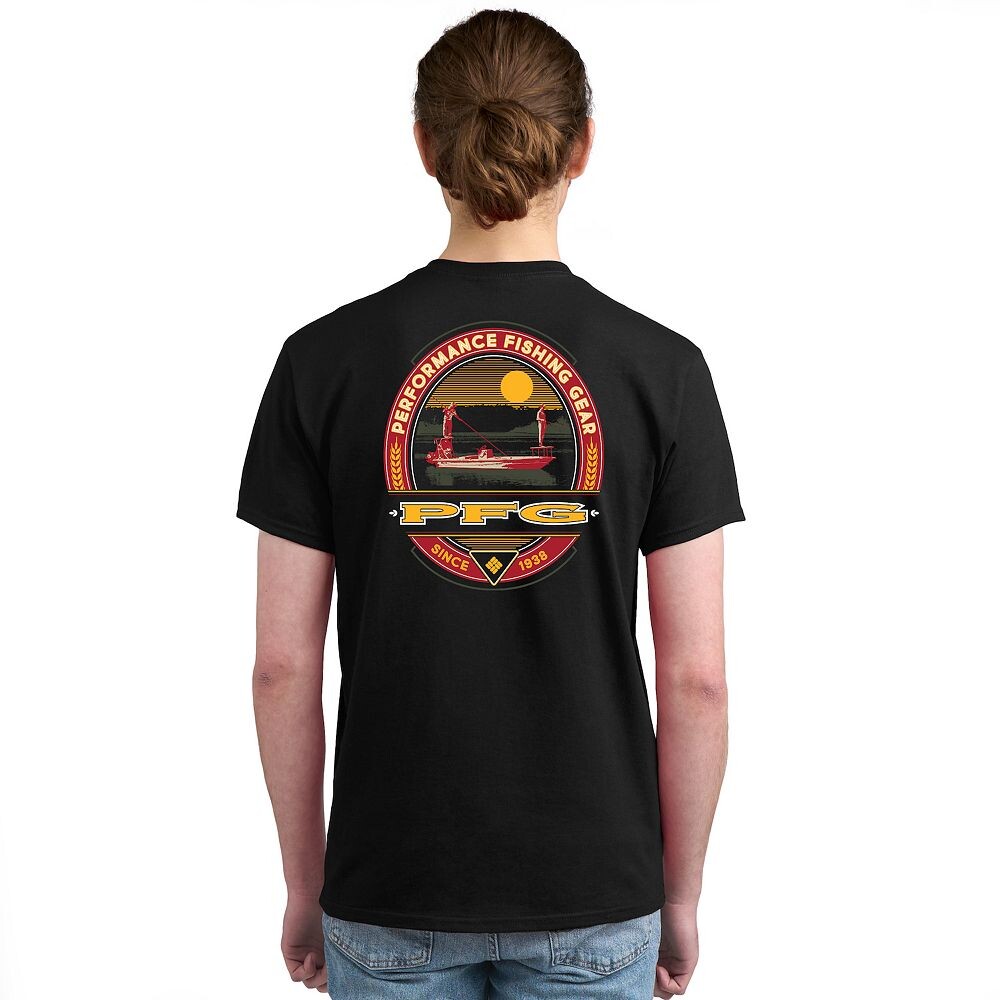 Мужская футболка с короткими рукавами и рисунком Columbia PFG, цвет Black Boat
Мужская футболка с короткими рукавами и рисунком Columbia PFG, цвет Black Boat