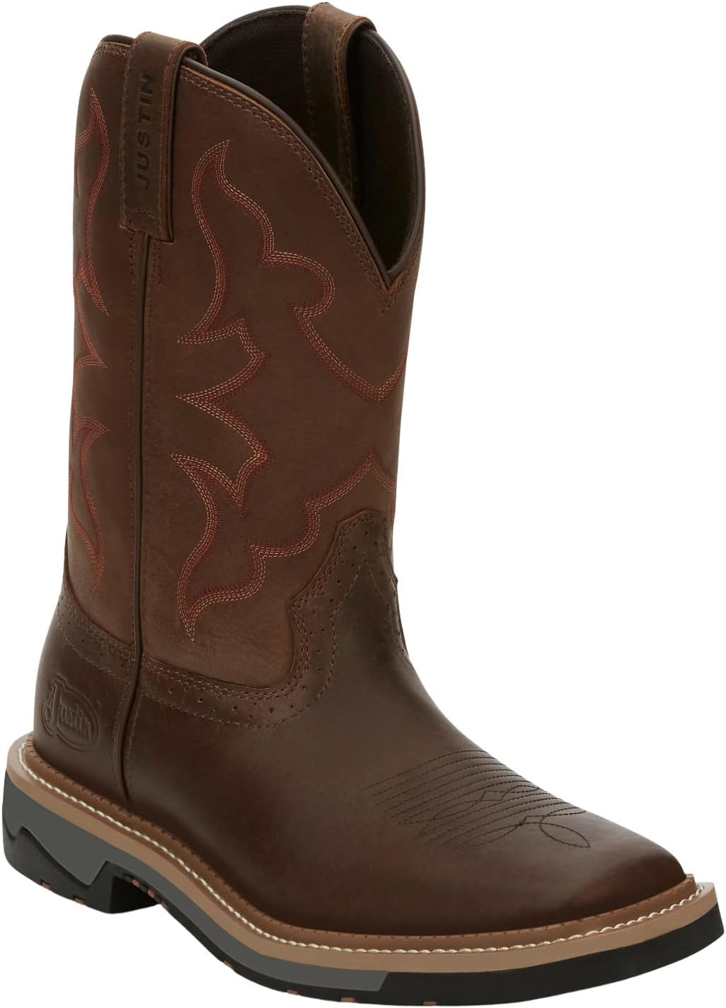 Мужские ботинки Justin Men's Boot Barn Carbide Western Work с мягким носком - Mj2200, коричневый
Мужские ботинки Justin Men's Boot Barn Carbide Western Work с мягким носком - Mj2200, коричневый