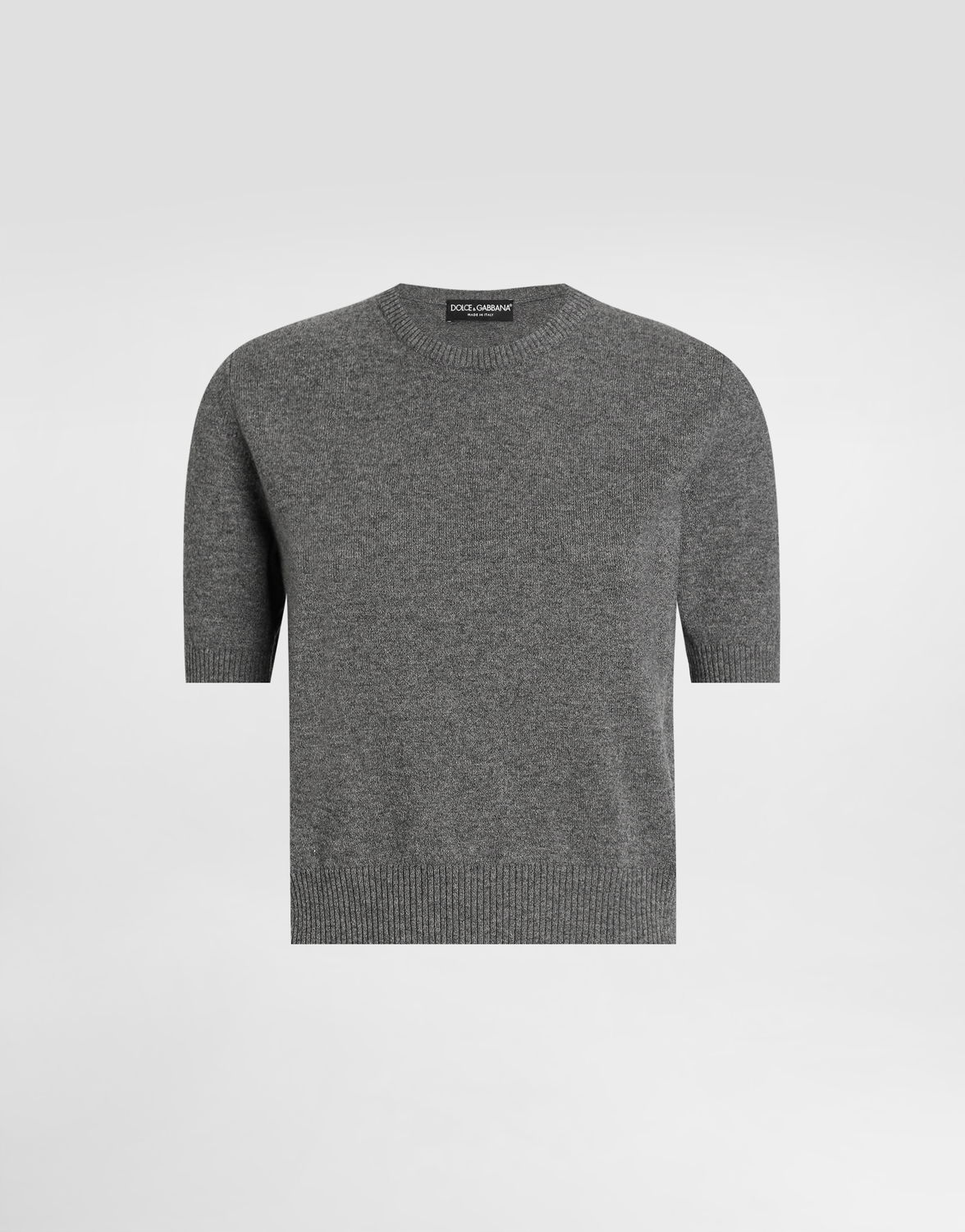 Кашемировый пуловер DOLCE & GABBANA, серый
Кашемировый пуловер DOLCE & GABBANA, серый