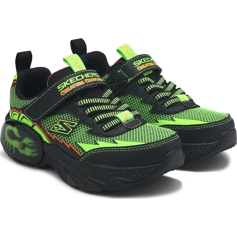 Детские кроссовки с подсветкой в стиле "существо-ползун" для малышей и подростков Skechers, black/lime
Детские кроссовки с подсветкой в стиле "существо-ползун" для малышей и подростков Skechers, black/lime