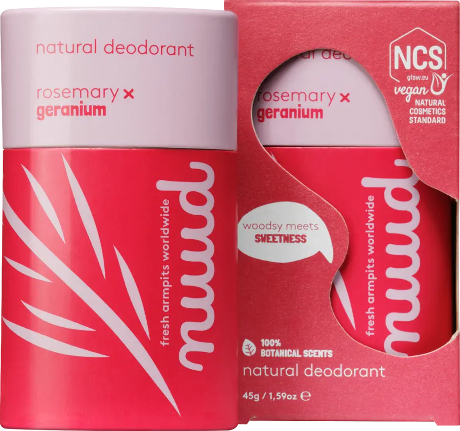 Дезодорант nuud Deo Stick Rosemary & Geranium
Дезодорант nuud Deo Stick Rosemary & Geranium