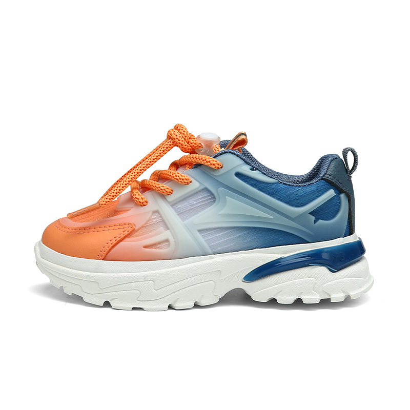 Противоскользящие амортизирующие износостойкие дышащие легкие повседневные детские кроссовки Orange Dark Blue Kids
Противоскользящие амортизирующие износостойкие дышащие легкие повседневные детские кроссовки Orange Dark Blue Kids