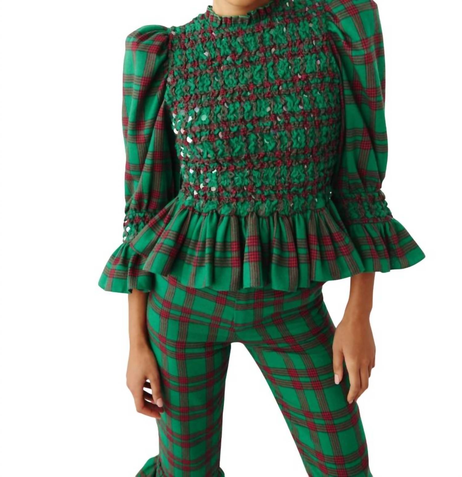 Leyland Топ в зеленом цвете CELiA B
Leyland Топ в зеленом цвете CELiA B