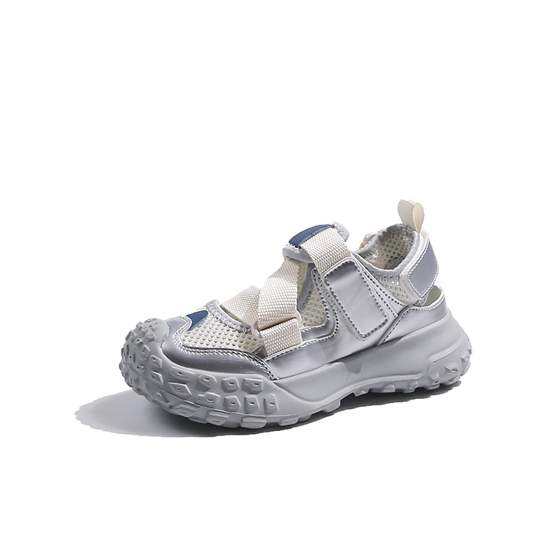 Детские сандалии с противоскользящей подошвой, амортизирующей подошвой и износостойкой подошвой ZIJIAN, серебряный
Детские сандалии с противоскользящей подошвой, амортизирующей подошвой и износостойкой подошвой ZIJIAN, серебряный