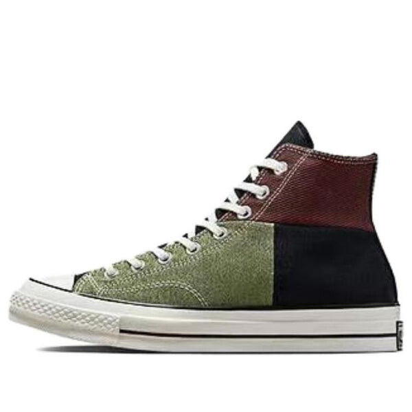 Кроссовки chuck 70 high 'crafted patchwork - trolled green earth brown' Converse, черный
Кроссовки chuck 70 high 'crafted patchwork - trolled green earth brown' Converse, черный