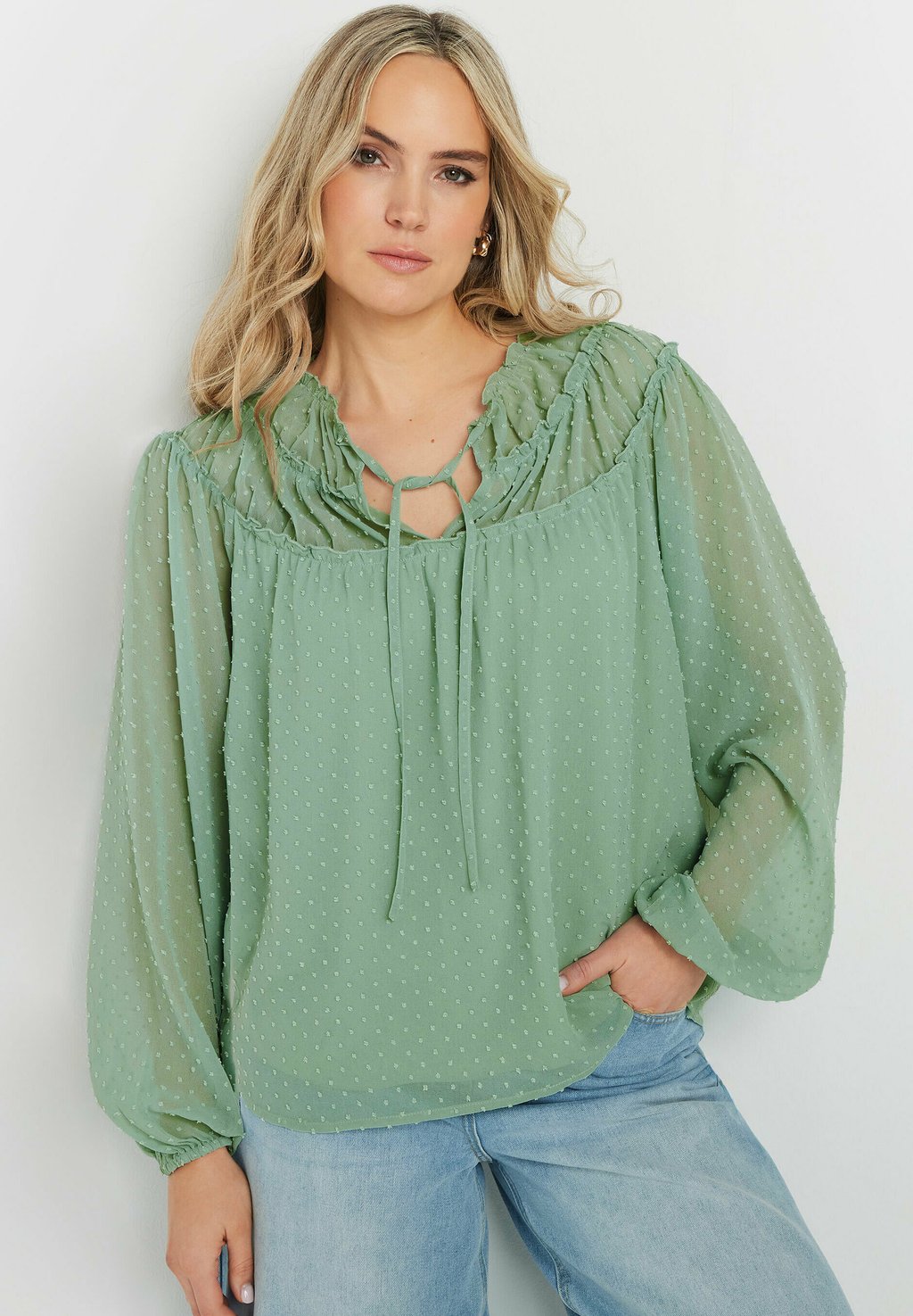 Блуза SHEER NECK Long Tall Sally, светло-зеленый
Блуза SHEER NECK Long Tall Sally, светло-зеленый