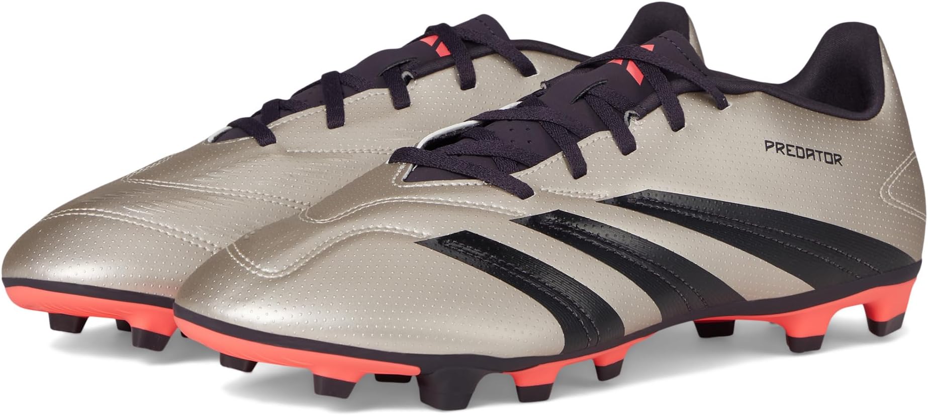 Кроссовки adidas Predator Club Flexible Ground Soccer Cleats, цвет Platin Metallic/Aurora Black/Turbo
Кроссовки adidas Predator Club Flexible Ground Soccer Cleats, цвет Platin Metallic/Aurora Black/Turbo