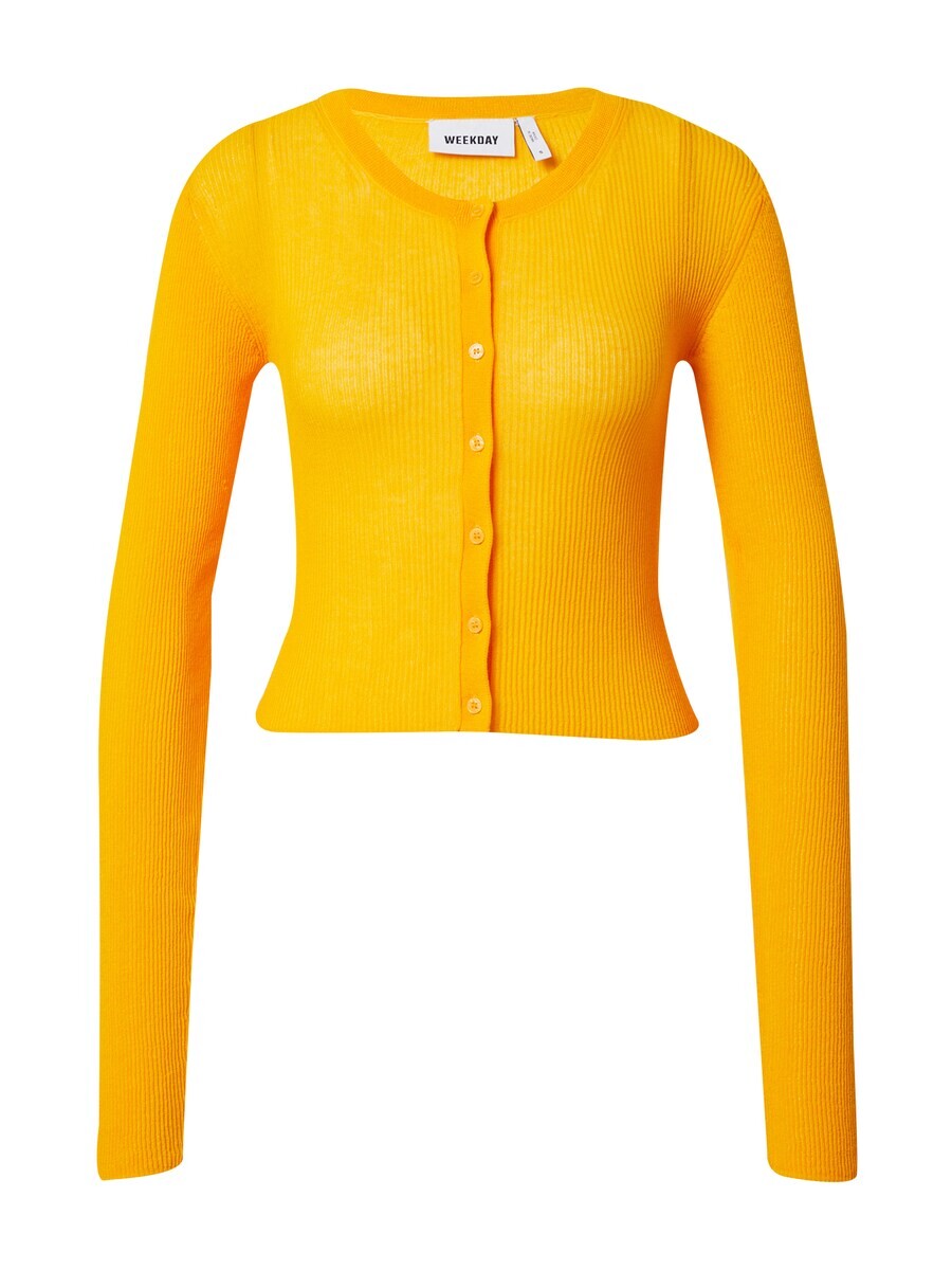 Вязаный кардиган WEEKDAY Knit Cardigan Dalia, цвет yellow gold
Вязаный кардиган WEEKDAY Knit Cardigan Dalia, цвет yellow gold