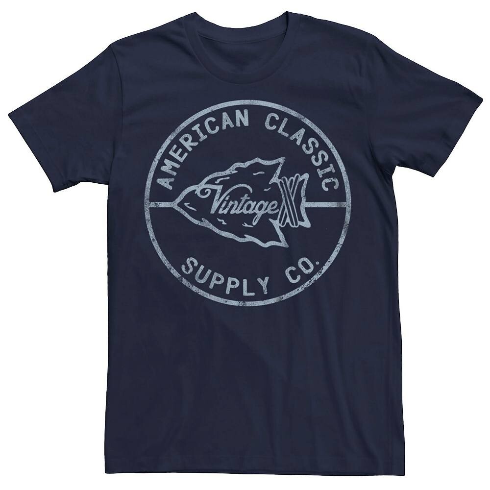 Мужская винтажная футболка с круглым рисунком American Classic Supply Co. Generic, темно-синий
Мужская винтажная футболка с круглым рисунком American Classic Supply Co. Generic, темно-синий