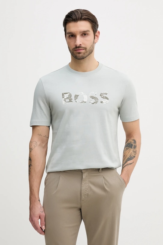 Хлопковая футболка te_insignia BOSS Orange, бирюзовый, Зеленый, Хлопковая футболка te_insignia BOSS Orange, бирюзовый
Хлопковая футболка te_insignia BOSS Orange, бирюзовый, Зеленый, Хлопковая футболка te_insignia BOSS Orange, бирюзовый