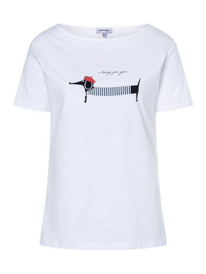 More & More Футболка с принтом таксы белого цвета, Белый, More & More Футболка с принтом таксы белого цвета
More & More Футболка с принтом таксы белого цвета, Белый, More & More Футболка с принтом таксы белого цвета