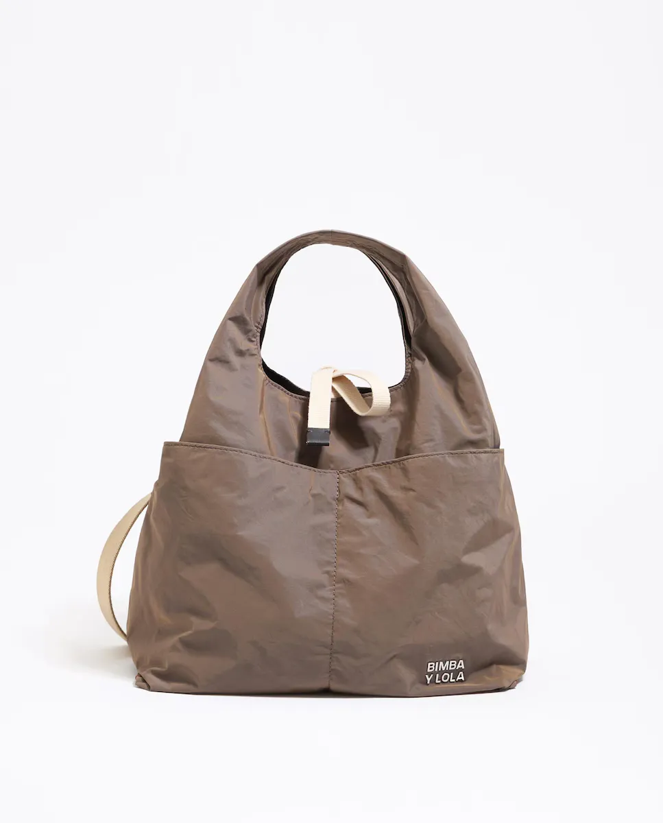 Женская бумажная средняя нейлоновая сумочка Bimba y Lola, коричневый
Женская бумажная средняя нейлоновая сумочка Bimba y Lola, коричневый