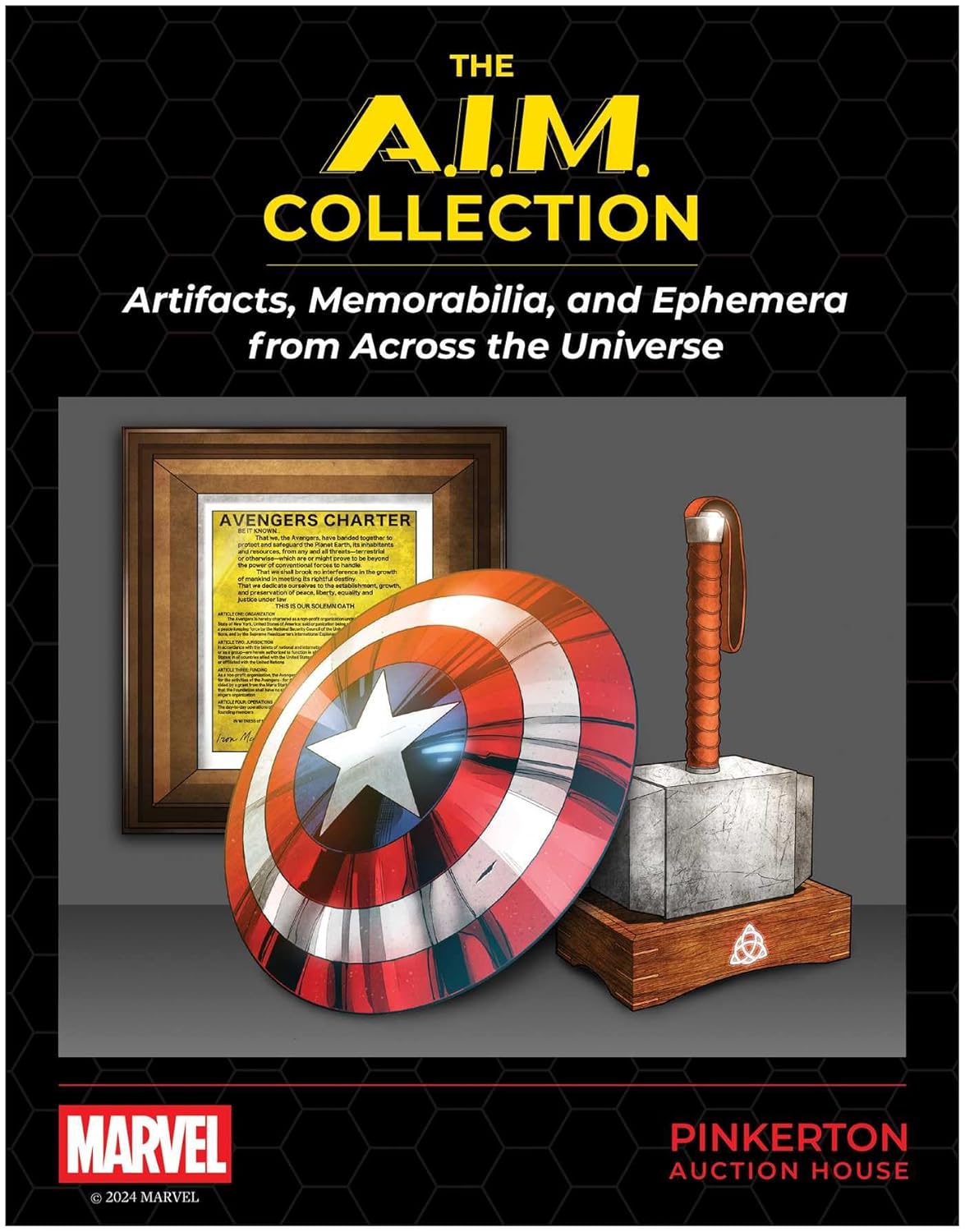 Marvel's The A.I.M. Collection: Artifacts, Memorabilia, and Ephemera from Across the Universe (Smart Pop)
Marvel's The A.I.M. Collection: Artifacts, Memorabilia, and Ephemera from Across the Universe (Smart Pop)