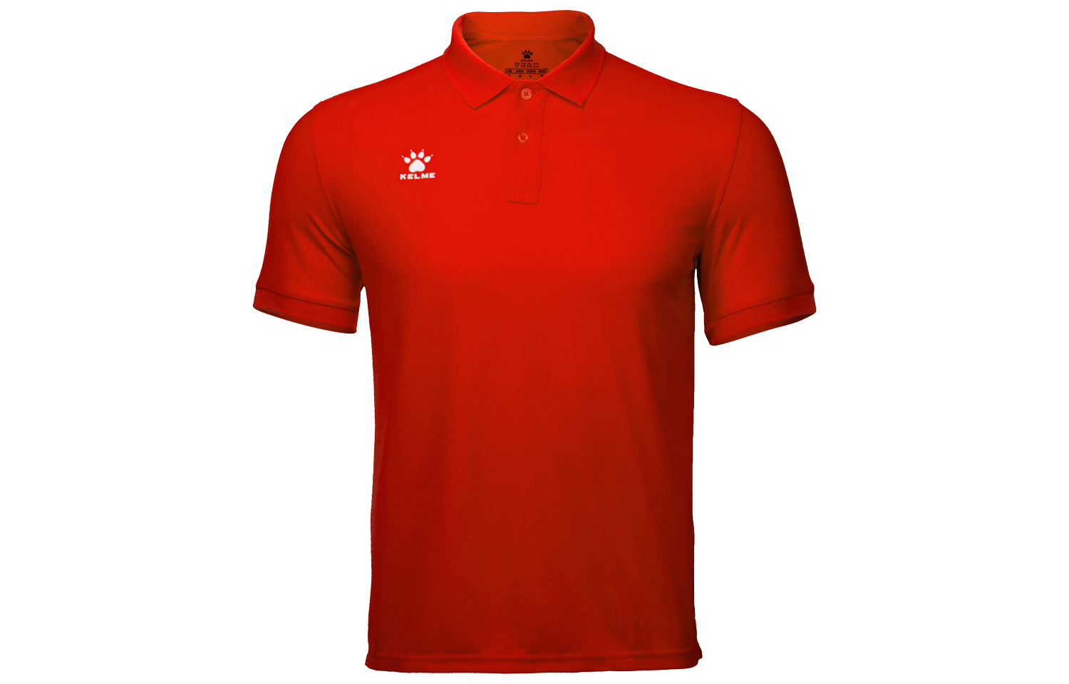 Мужская поло с коротким рукавом KELME, красный
Мужская поло с коротким рукавом KELME, красный