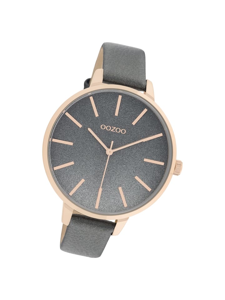 Аналоговые наручные часы Oozoo Timepieces, серые, большие (примерно 42 мм)
Аналоговые наручные часы Oozoo Timepieces, серые, большие (примерно 42 мм)