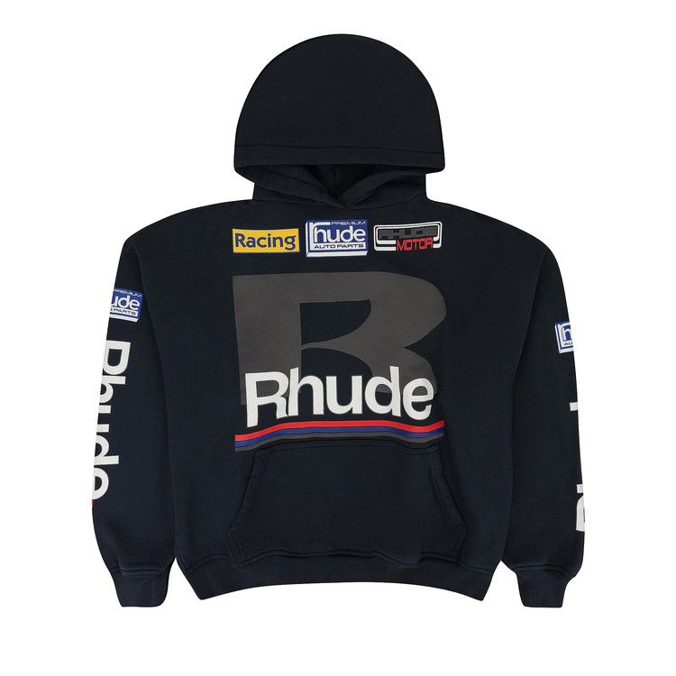 Худи Rhude Petrol Patch Hoodie, Vintage Black
Худи Rhude Petrol Patch Hoodie, Vintage Black