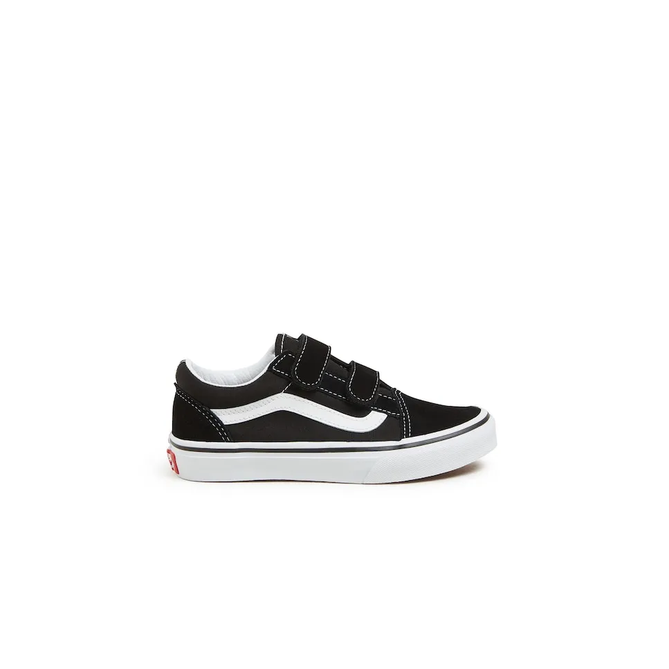 Детские кроссовки Old Skool на липучках Vans, черный/белый
Детские кроссовки Old Skool на липучках Vans, черный/белый