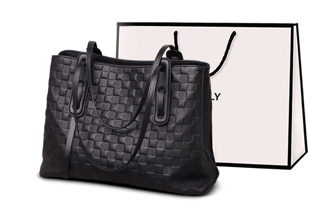 Сумка-шоппер из коровьей кожи через плечо повседневная женская черная COMELY, черный (складная коробка) 
Сумка-шоппер из коровьей кожи через плечо повседневная женская черная COMELY, черный (складная коробка)