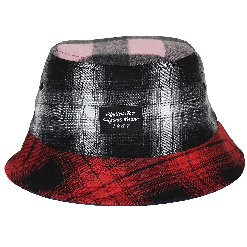 Двусторонняя панама в клетку для девочек Limited Too, цвет Reversible Plaid
Двусторонняя панама в клетку для девочек Limited Too, цвет Reversible Plaid