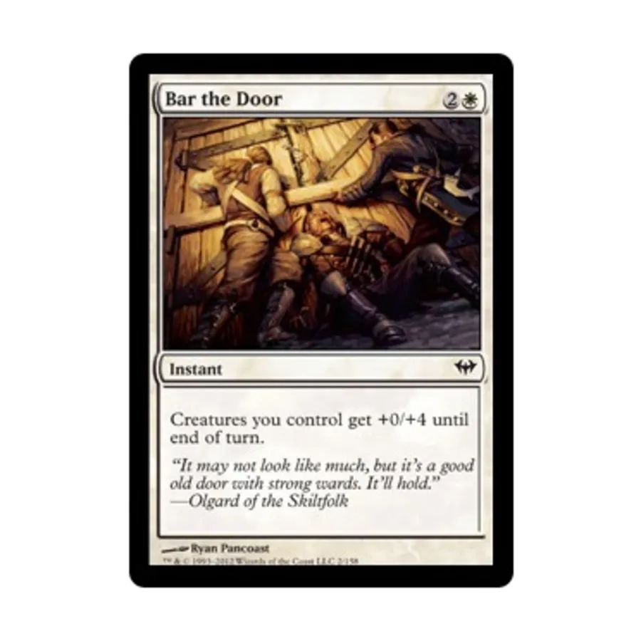 CCG Запри дверь (С), MTG - Dark Ascension 
CCG Запри дверь (С), MTG - Dark Ascension