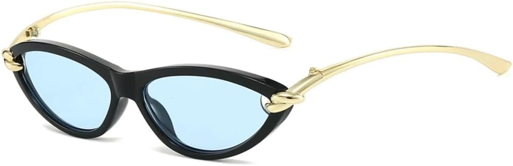 Солнцезащитные очки для мужчин и женщин - защита от УФ-излучения UV400 - яркие, в стиле "кошачий глаз", панк, для занятий спортом на открытом воздухе и вождения DSVIGF, Black Blue
Солнцезащитные очки для мужчин и женщин - защита от УФ-излучения UV400 - яркие, в стиле "кошачий глаз", панк, для занятий спортом на открытом воздухе и вождения DSVIGF, Black Blue